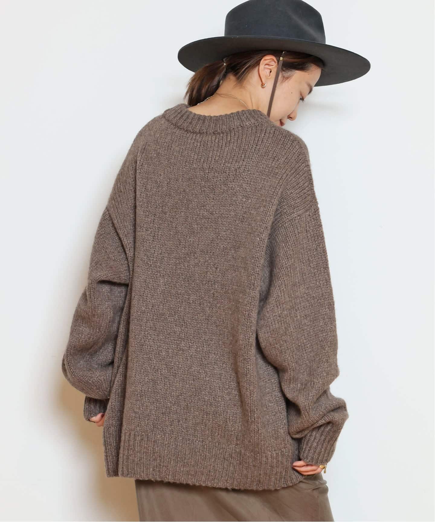 ARCH THE/アーチ ザ】CASH/YAK OVERSIZE ニット（ニット／セーター