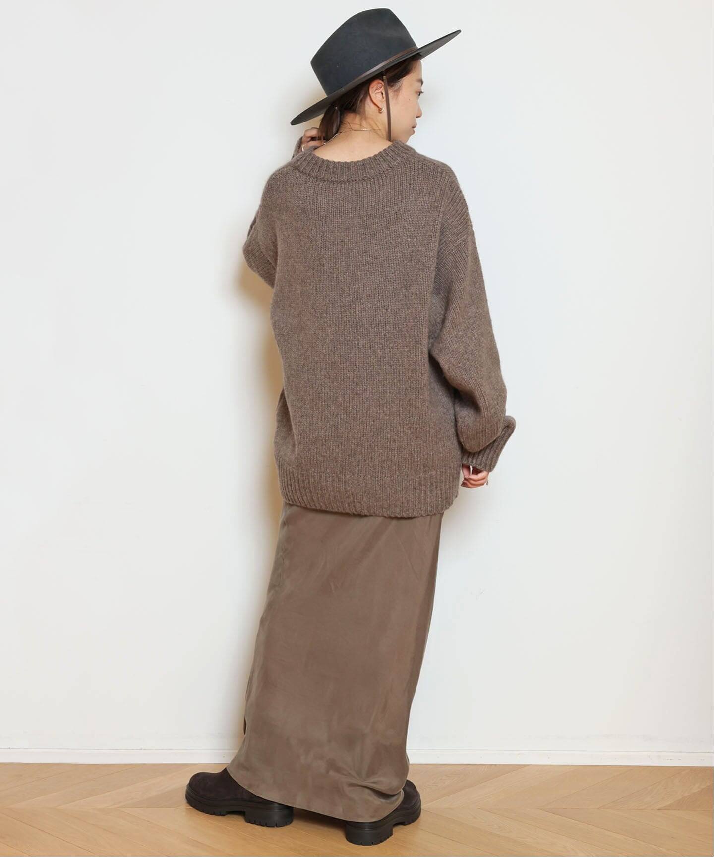 【ARCH THE/アーチ ザ】 カシミヤ クルーネックニット ARCH THE/アーチ ザ】CASHMERE クルーネックプルオーバー（ニット