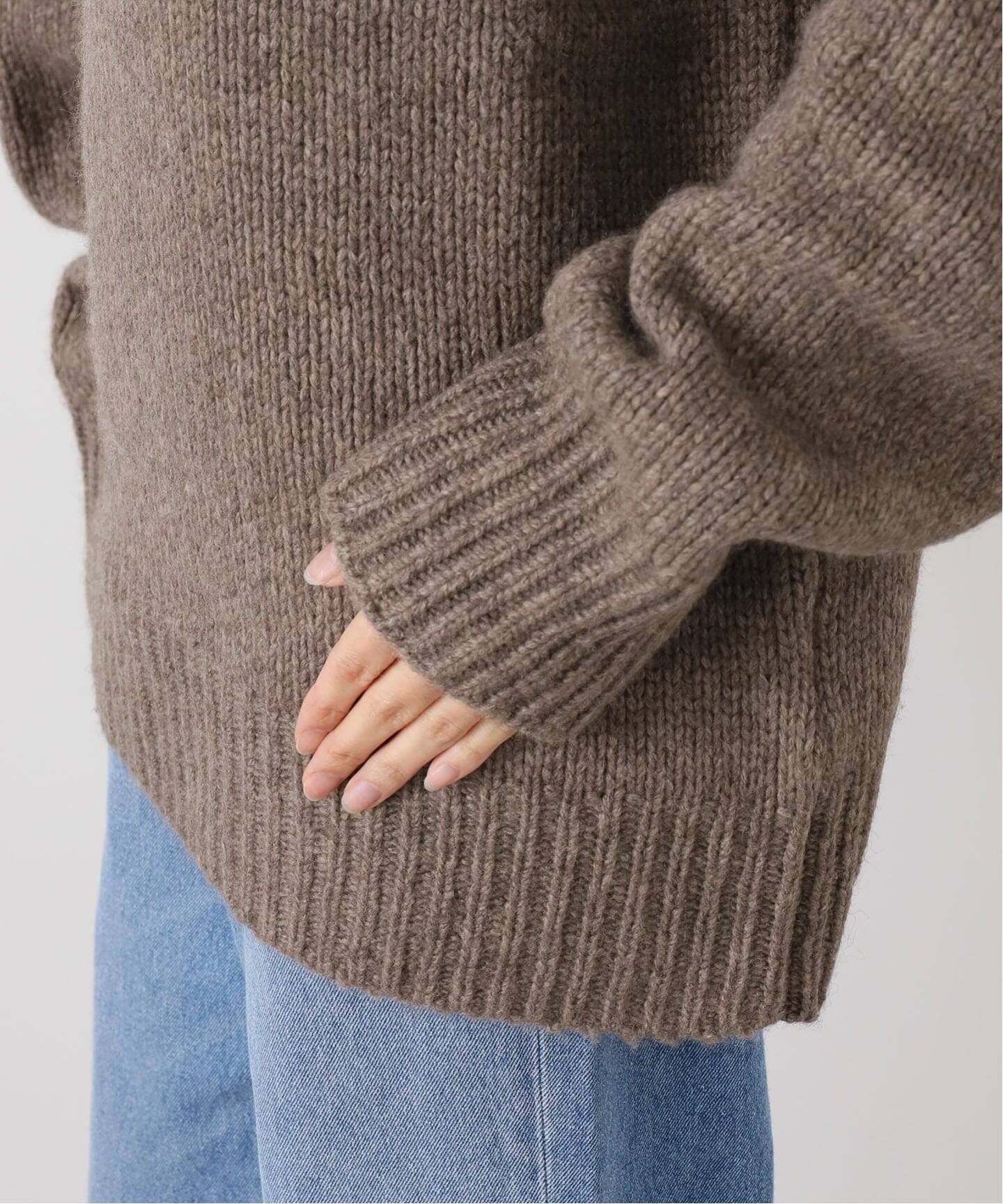 【ARCH THE/アーチ ザ】 カシミヤ クルーネックニット ARCH THE/アーチ ザ】CASHMERE クルーネックプルオーバー（ニット
