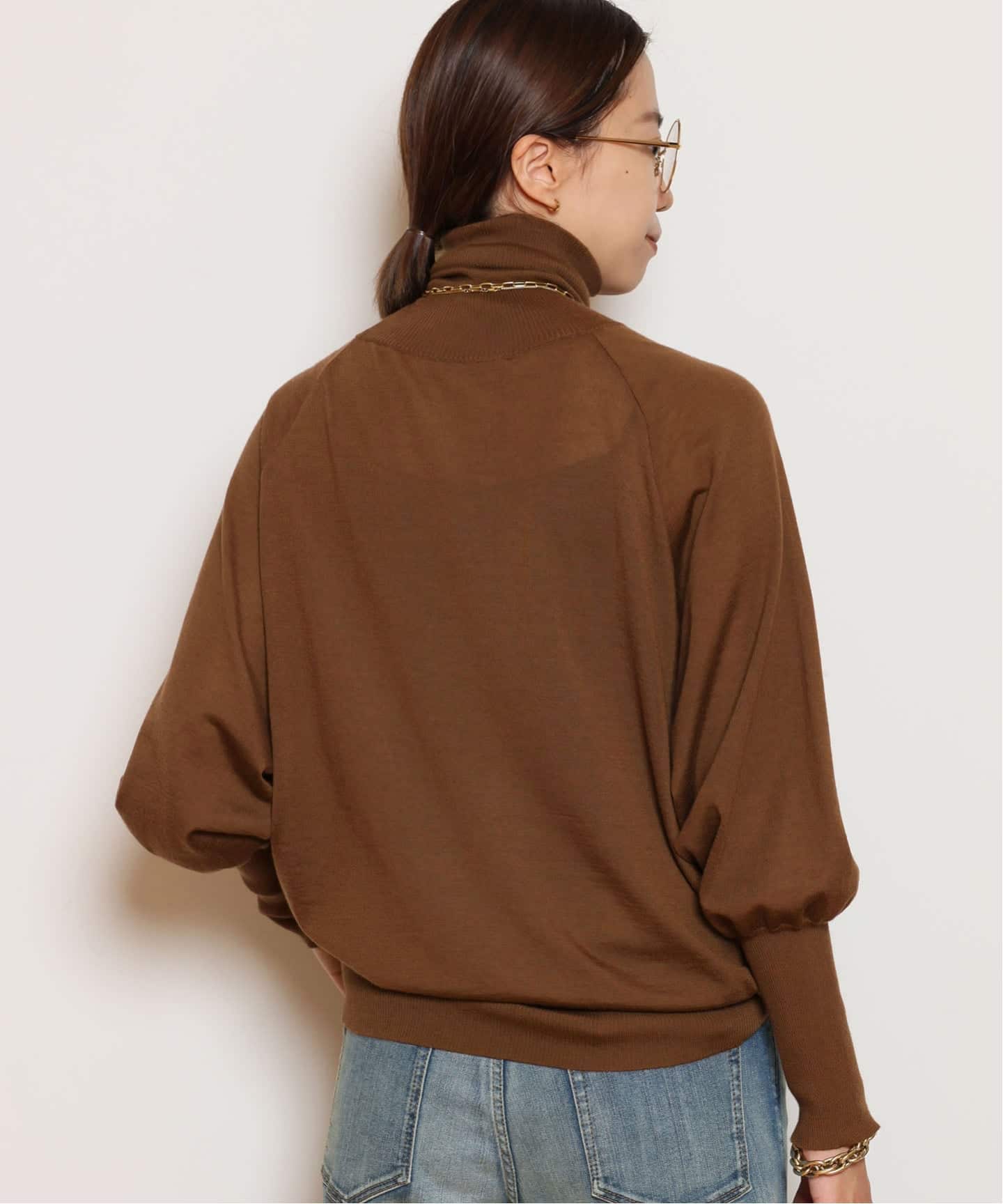 DUSAN/ドュサン】 T-NECK RAGLAN ニット（ニット／セーター）｜MUSE de