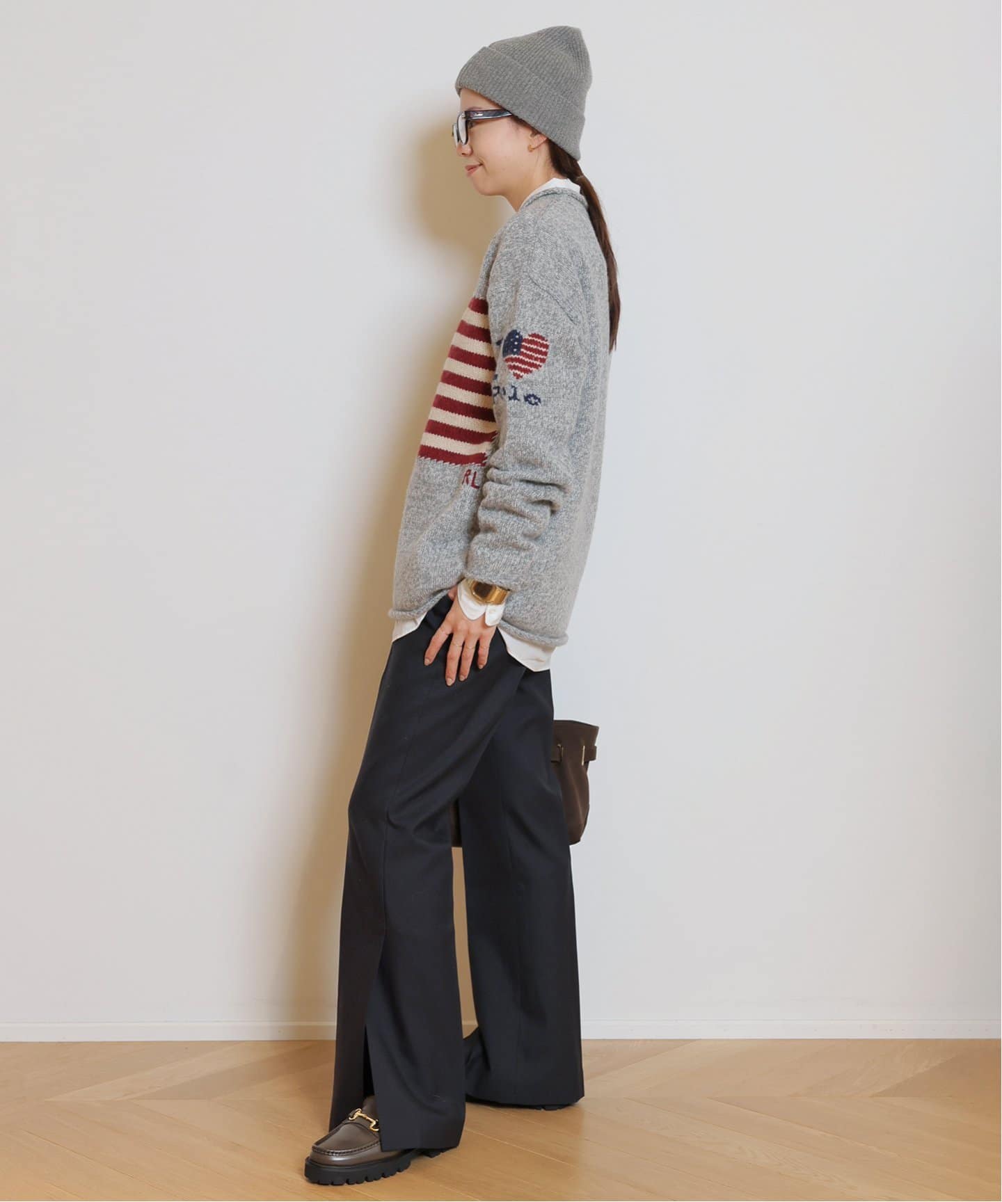 POLO RALPH LAUREN/ポロ ラルフ ローレン】 L/S FLAG セーター