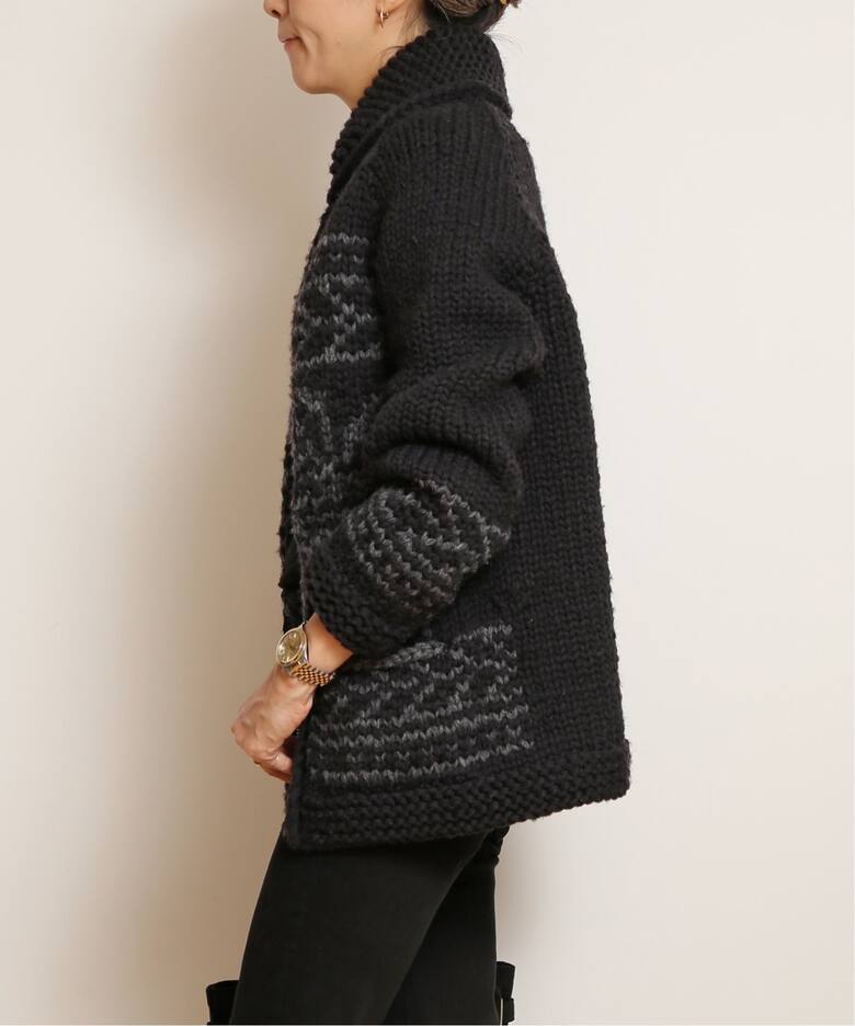edit & co./エディット アンド コー】 LITHUANIAN LILY ZIP UP ニット 