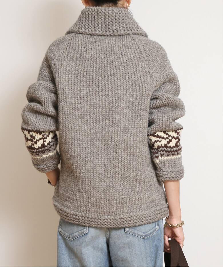 edit & co./エディット アンド コー】 LITHUANIAN LILY ZIP UP ニット 