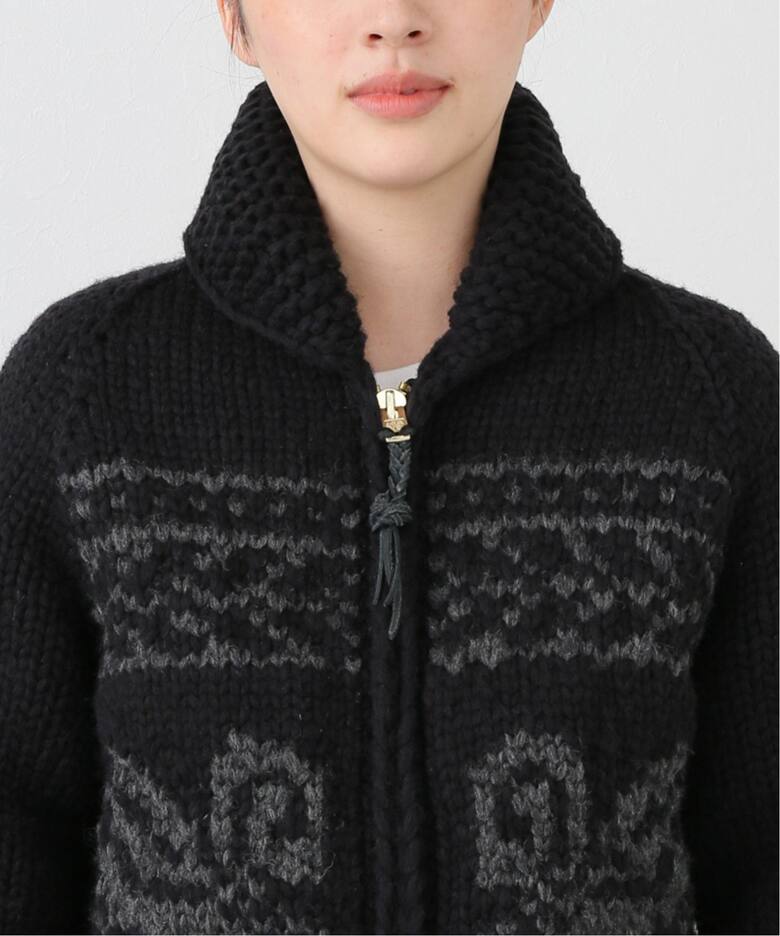 edit & co./エディット アンド コー】 LITHUANIAN LILY ZIP UP ニット 