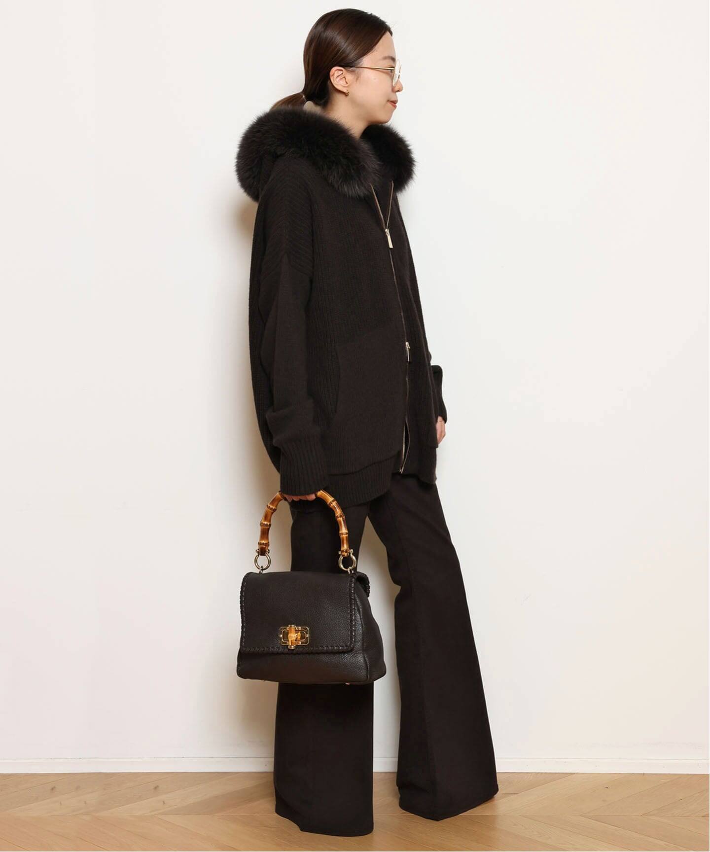 MUSE【BRUNO CARLO/ブルーノ カルロ】KNIT フーディ BRUNO CARLO/ブルーノ カルロ】KNIT フーディ（ニット／セーター