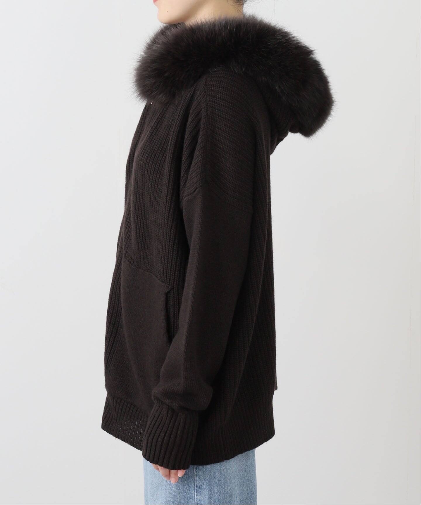 MUSE【BRUNO CARLO/ブルーノ カルロ】KNIT フーディ BRUNO CARLO/ブルーノ カルロ】KNIT フーディ（ニット／セーター