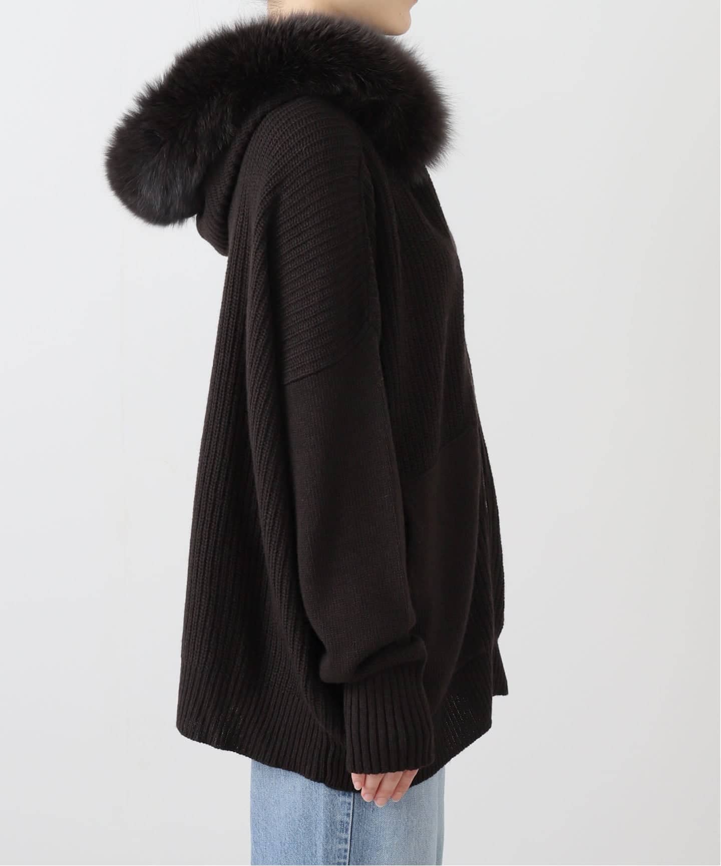 BRUNO CARLO/ブルーノ カルロ】KNIT フーディ（ニット／セーター