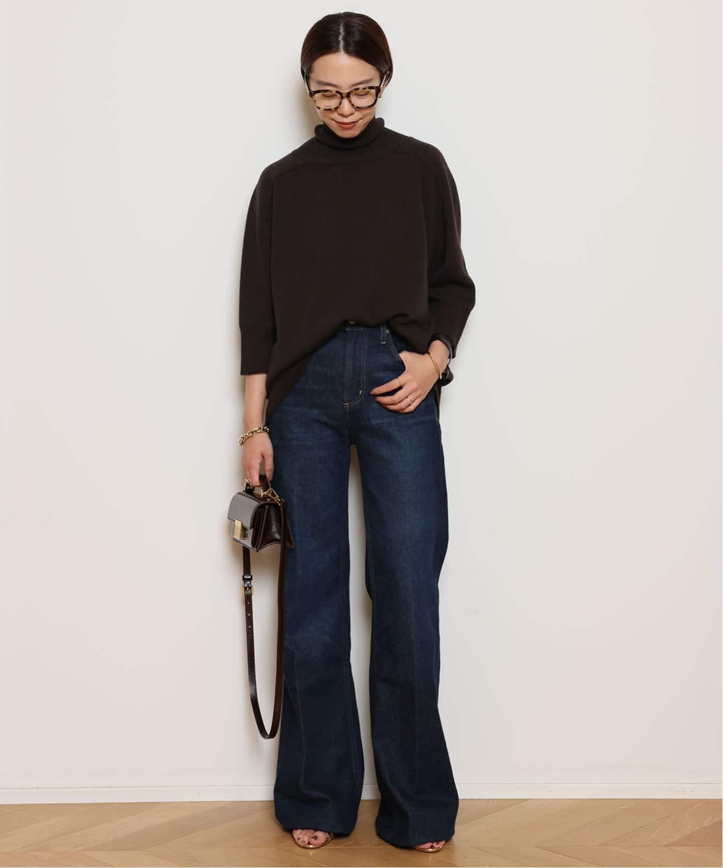 美品✨Deuxieme Classe ドゥーズィエムクラス リブニット phiili/フィリ】タートルネック ニット（ニット／セーター）｜MUSE de