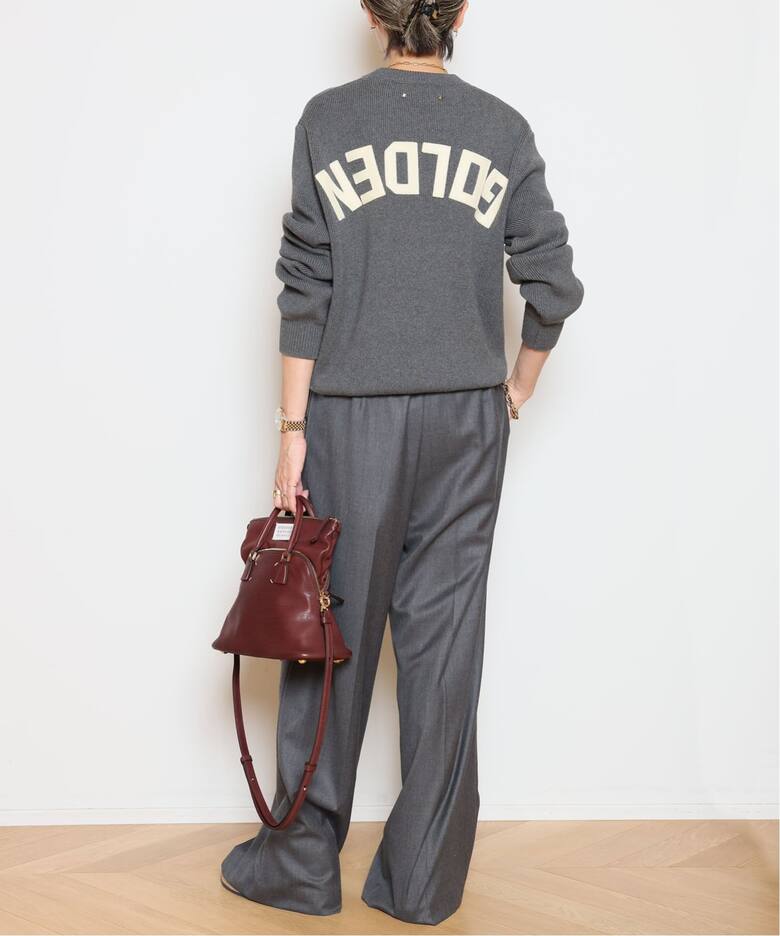 GOLDEN GOOSE/ゴールデングース】BOYFRIEND クルーネックニット 