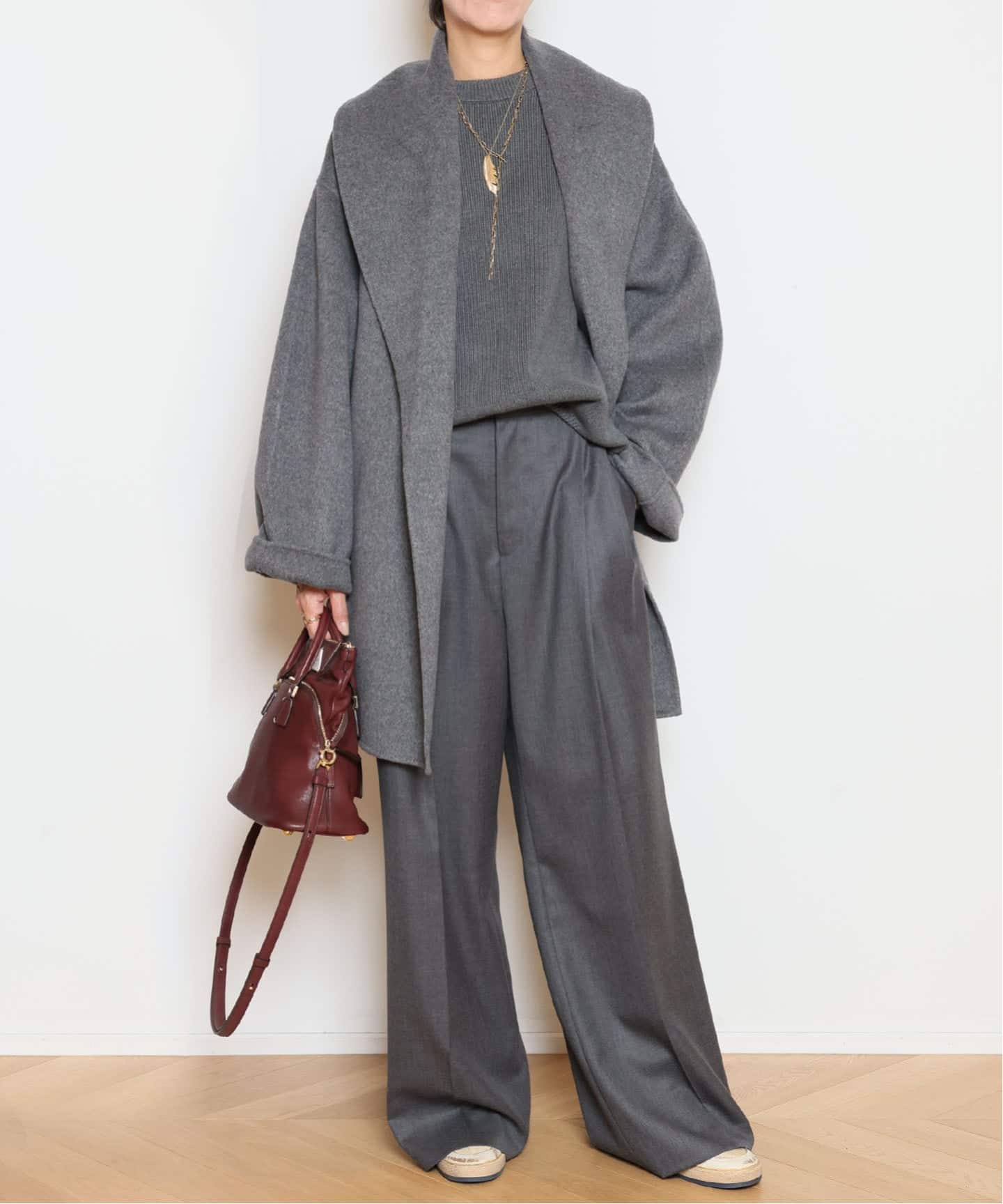 GOLDEN GOOSE/ゴールデングース】BOYFRIEND クルーネックニット