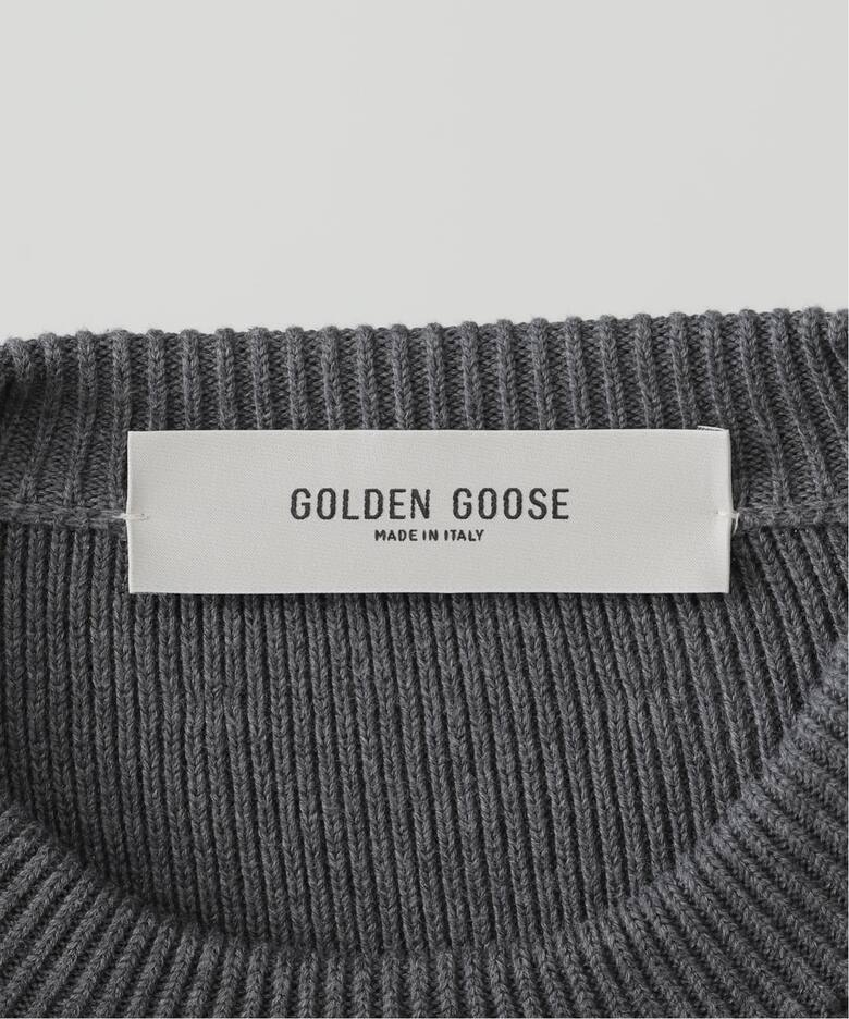 GOLDEN GOOSE/ゴールデングース】BOYFRIEND クルーネックニット 