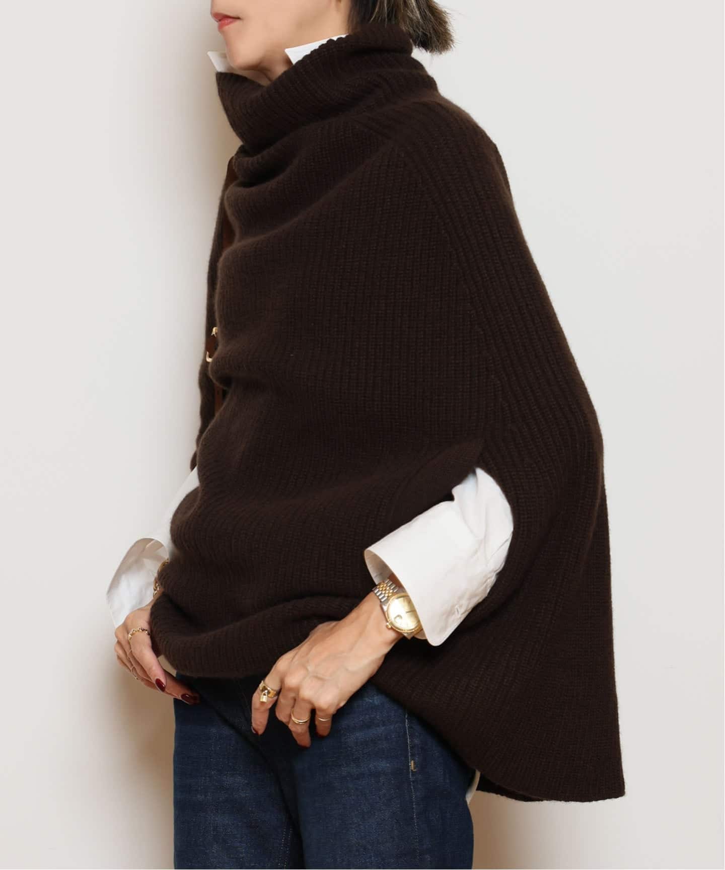 SAVERIO PALATELLA /サヴェリオ パラテッラ】CASHMERE ポンチョ