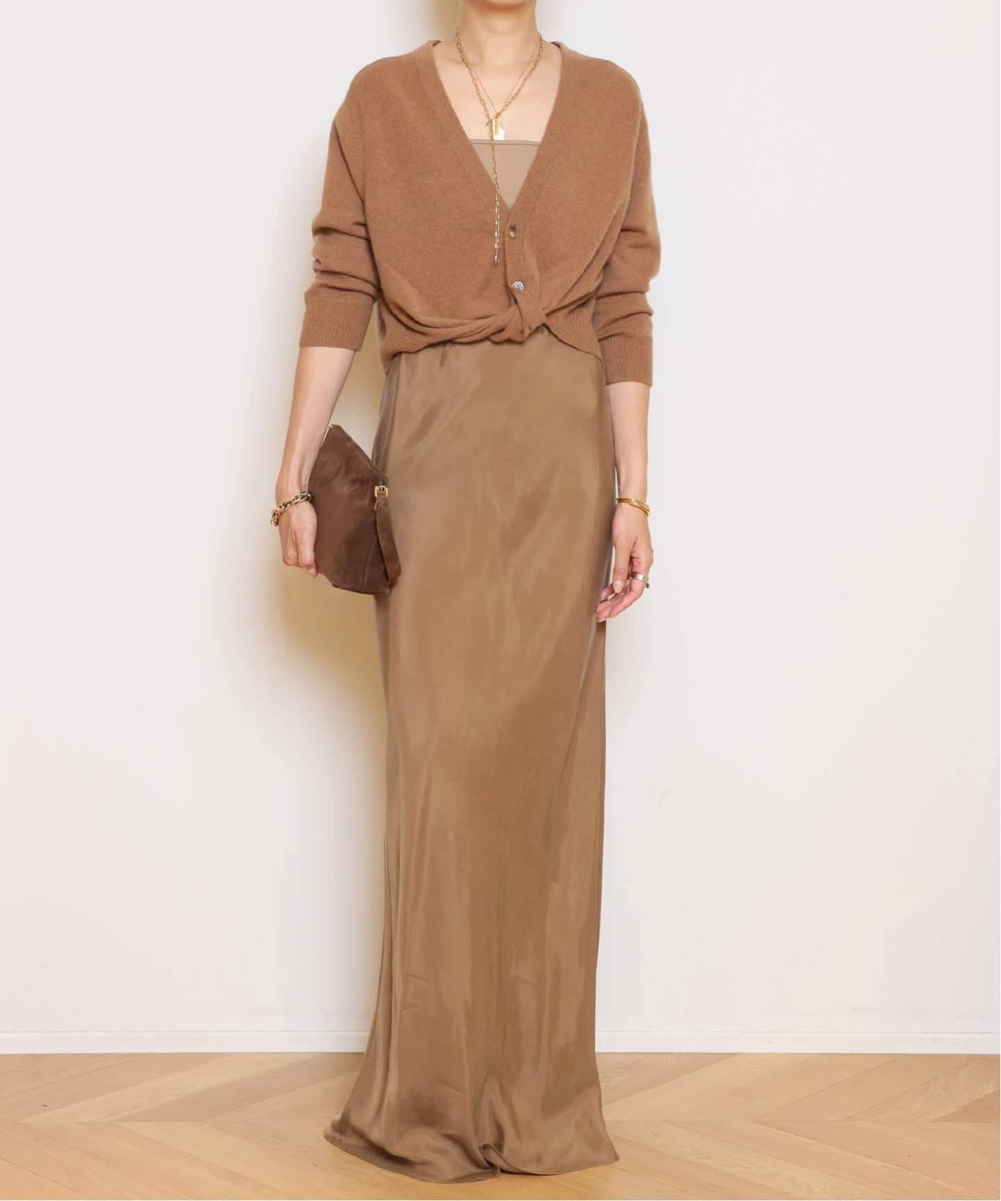R13/アールサーティーン】3/4 SLEEVE TWISTED FRONT