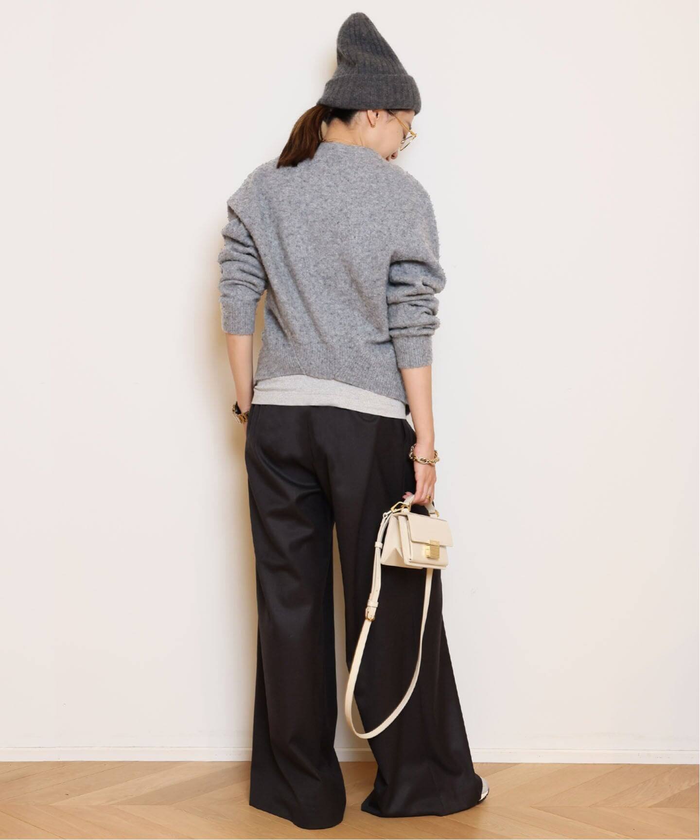 R13/アールサーティーン】SPLIT HEM カーディガン（カーディガン