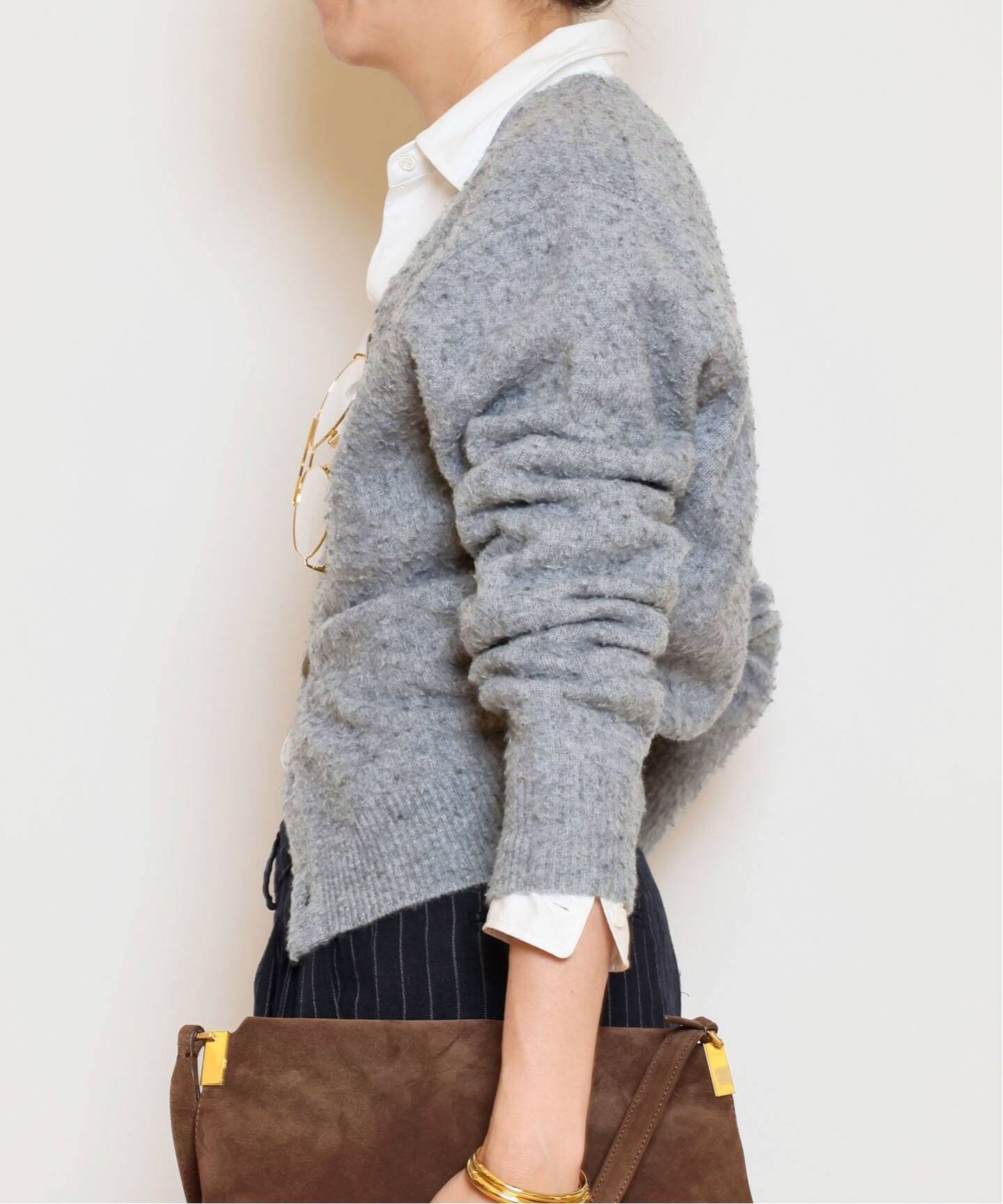 R13/アールサーティーン】SPLIT HEM カーディガン（カーディガン
