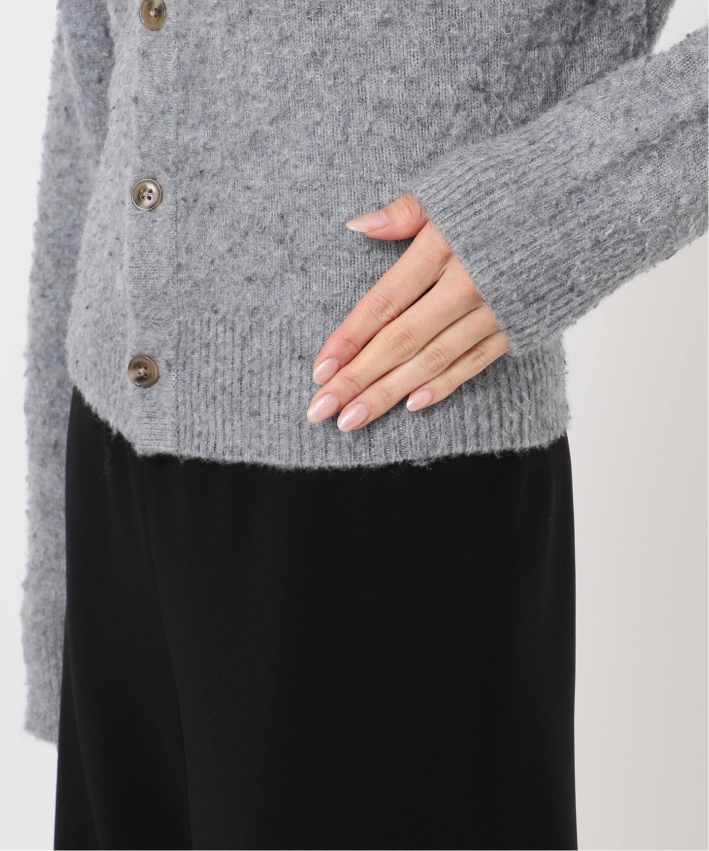 R13/アールサーティーン】SPLIT HEM カーディガン（カーディガン