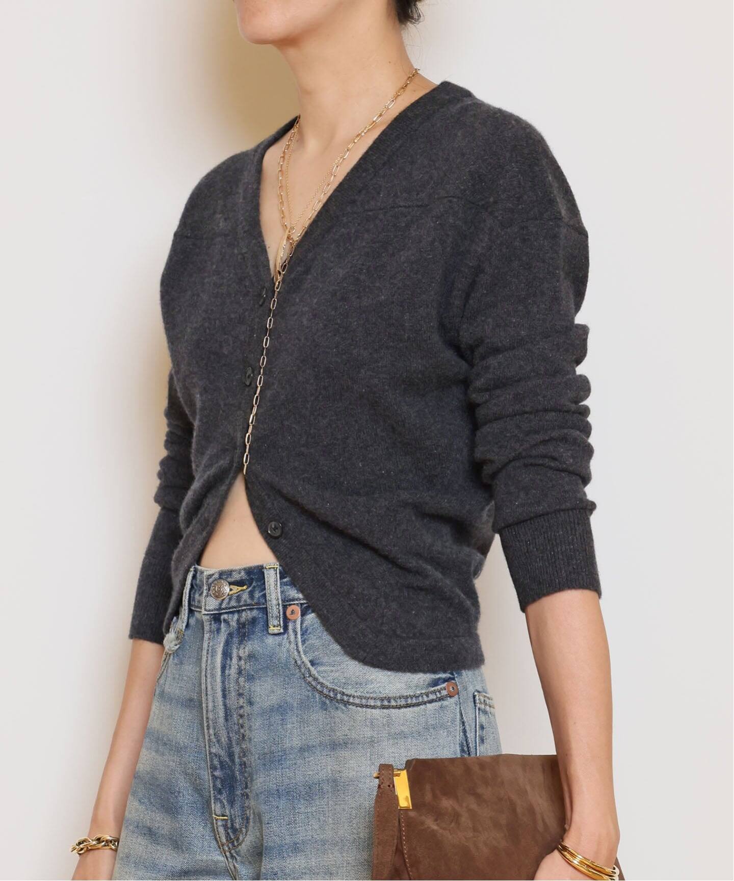 R13/アールサーティーン】WRAP AROUND カーディガン