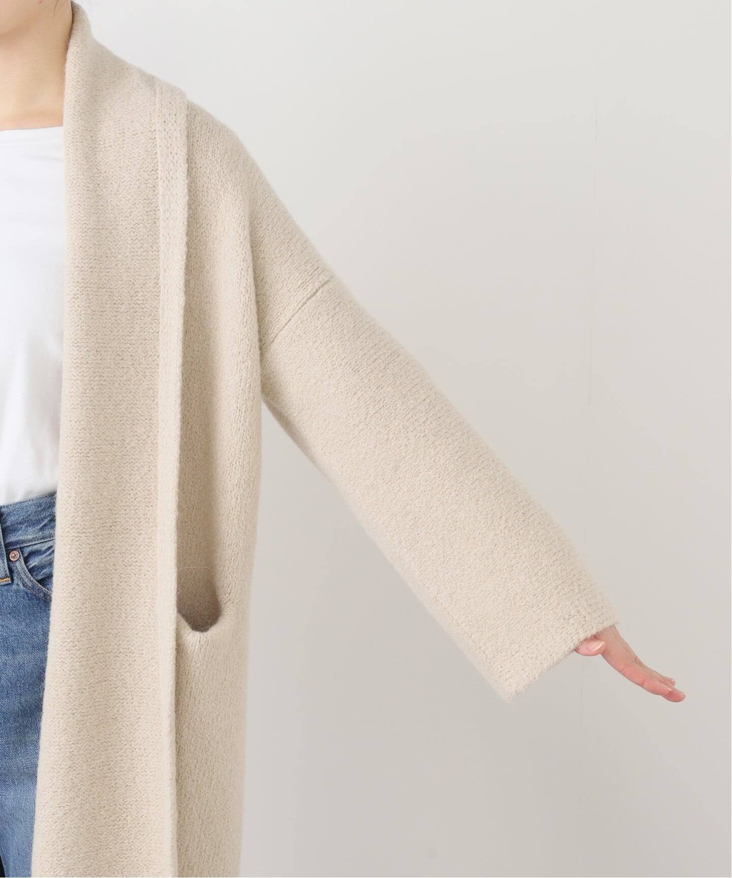 LAUREN MANOOGIAN/ローレン マヌージアン】LONG SHAWL カーディガン 