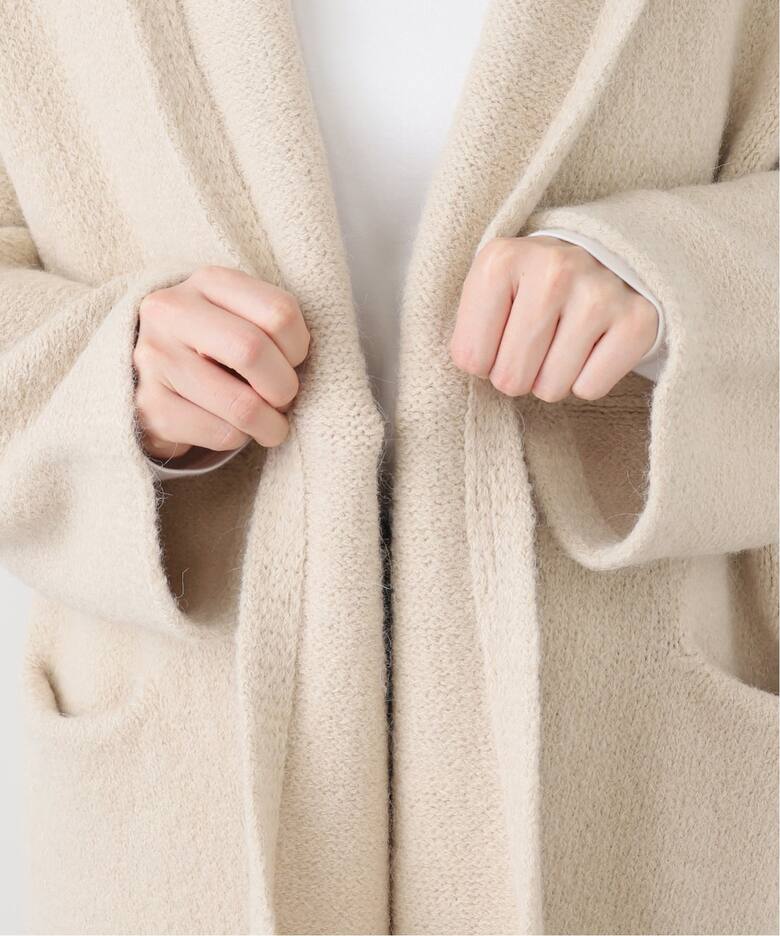 LAUREN MANOOGIAN/ローレン マヌージアン】LONG SHAWL カーディガン 