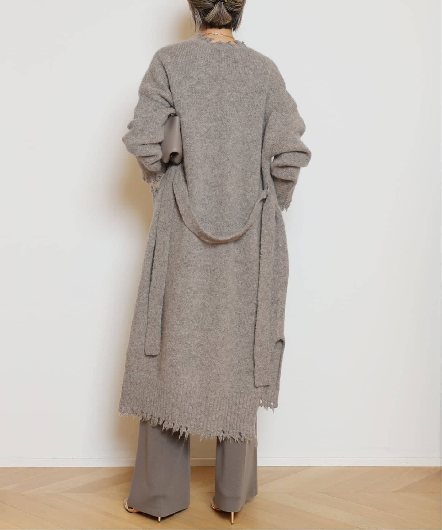 LAUREN MANOOGIAN/ローレン マヌージアン】FRAY カーディガン