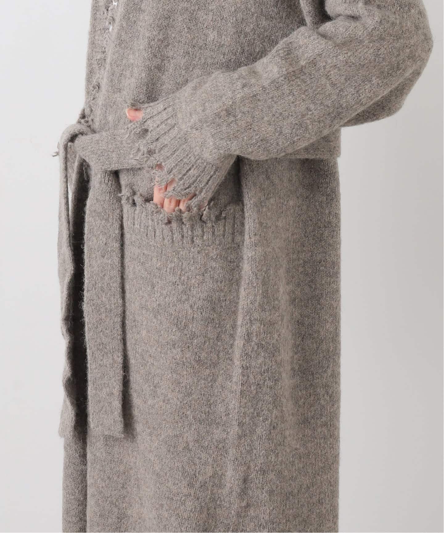 LAUREN MANOOGIAN/ローレン マヌージアン】FRAY カーディガン