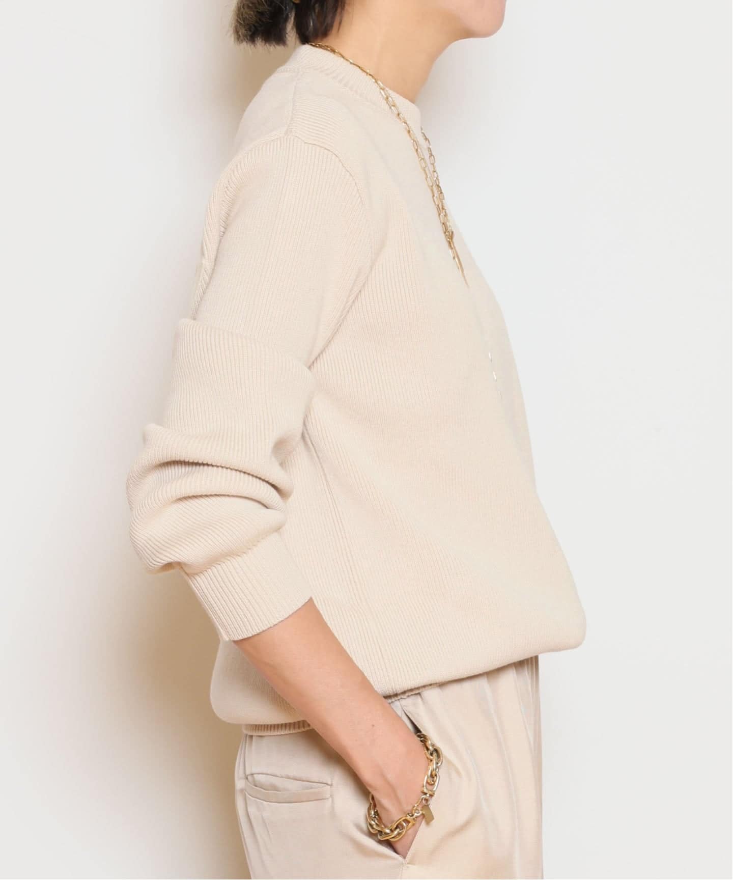 GOLDEN GOOSE/ゴールデングース】クルーネック BOYFRIEND ニット