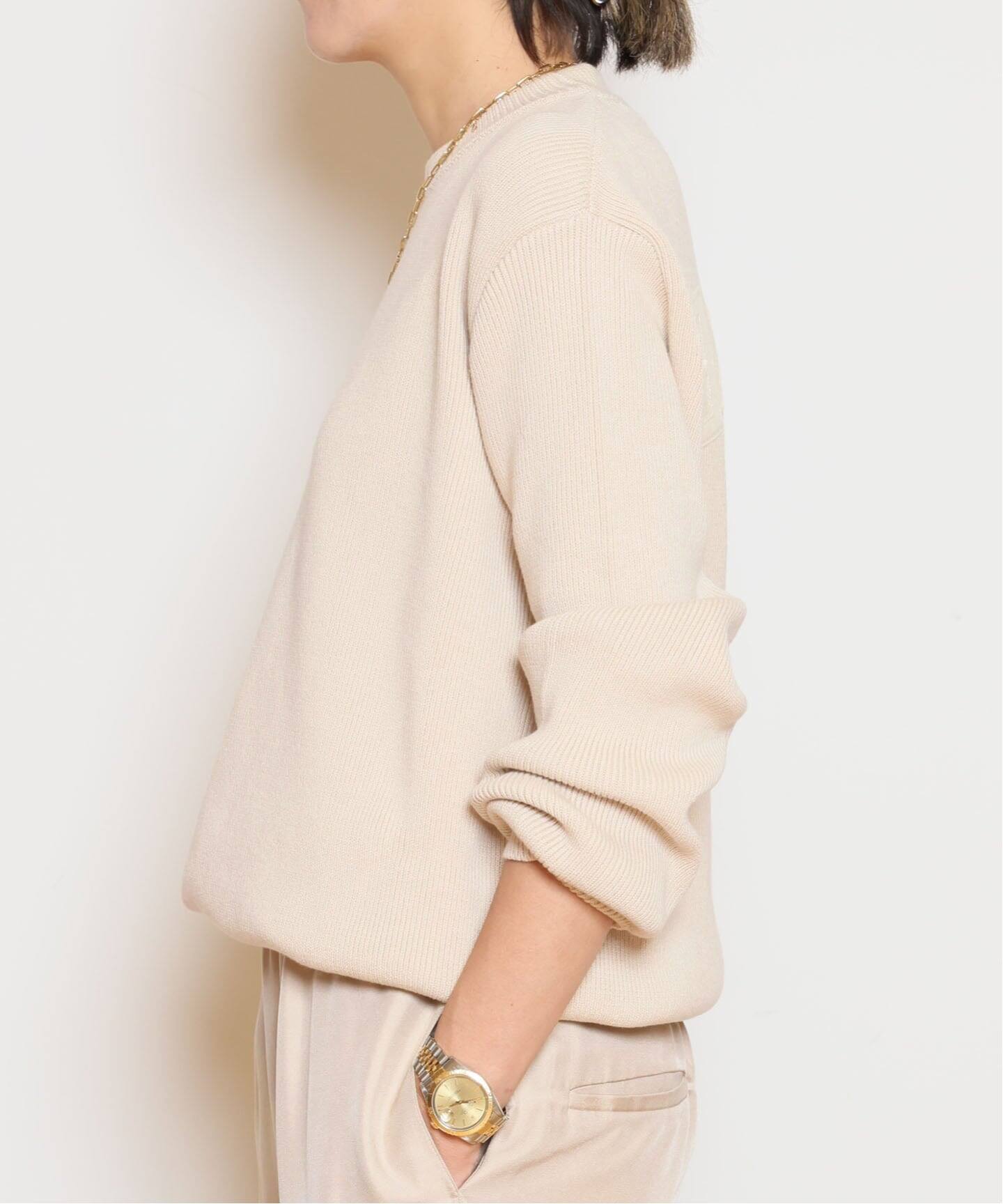 GOLDEN GOOSE/ゴールデングース】クルーネック BOYFRIEND ニット
