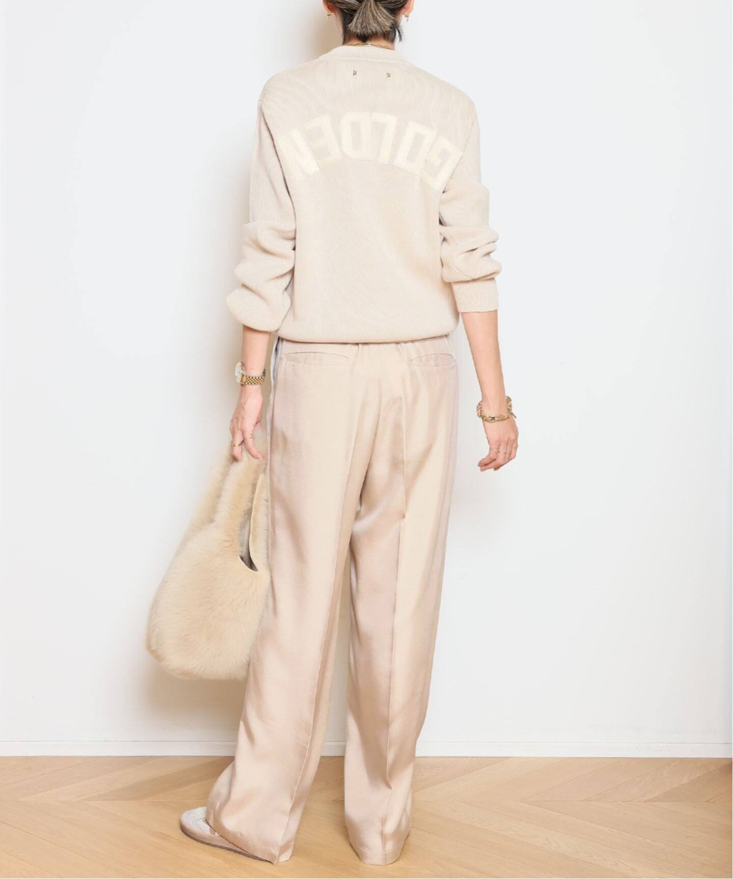 GOLDEN GOOSE/ゴールデングース】クルーネック BOYFRIEND ニット