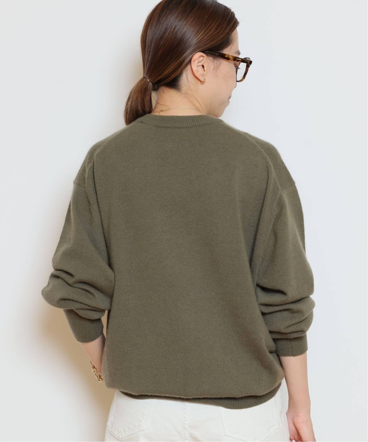 定価44000円 ドゥーズィエムクラス カシミヤ Oversizedプルオーバー PRIMEWOOL PONTE プルオーバー（Tシャツ／カットソー