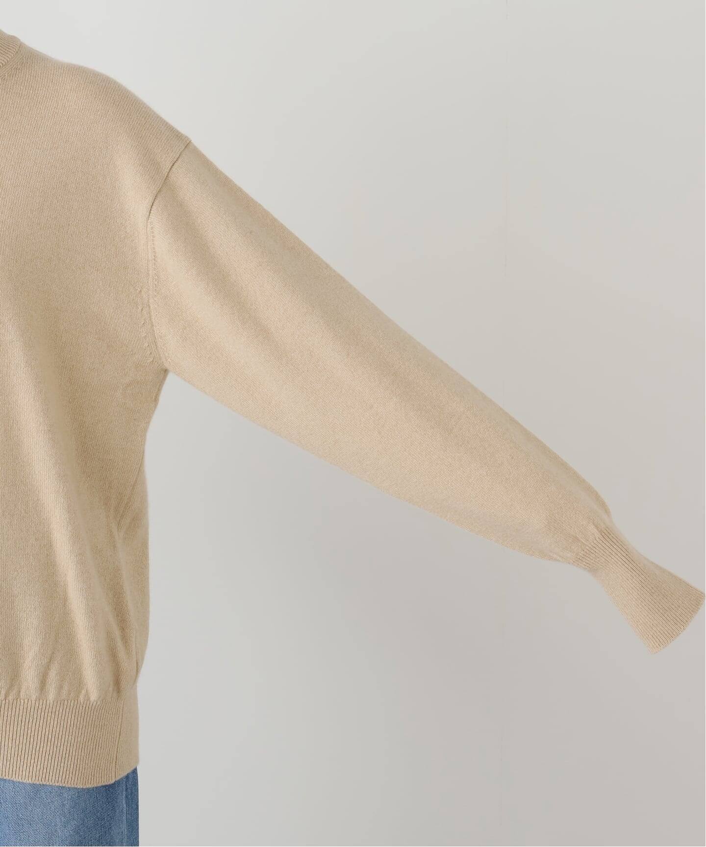 ドゥーズィエムクラス【HERILL / ヘリルCASHMERE アランニット HERILL/ヘリル】Cashmere rib stitch ニット（ニット／セーター