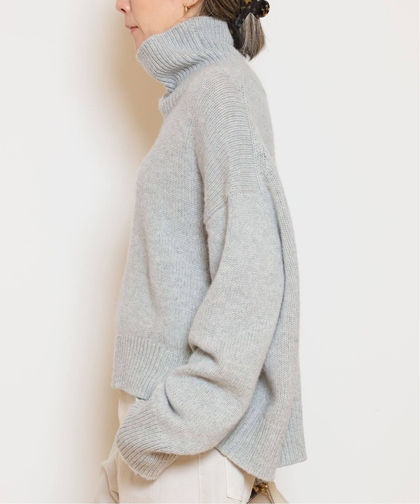 【ドゥーズィエムクラス　ミューズ】カシミヤ　ウール　タートル ネック　ニット ミューズ ドゥーズィエムクラス JADE カシミヤ混タートルニット - メルカリ