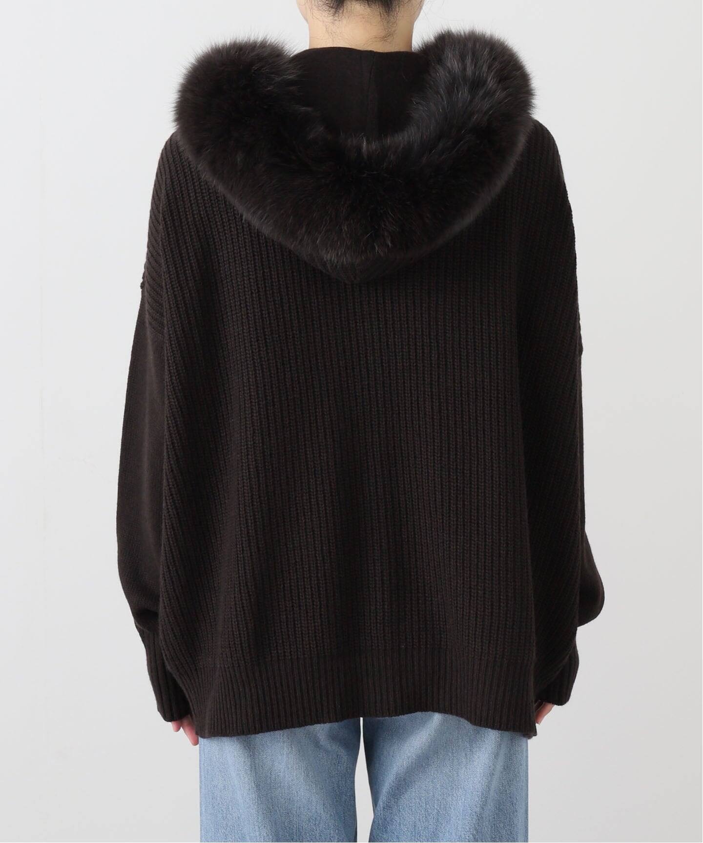 BRUNO CARLO/ブルーノ カルロ】KNIT フーディ（ニット／セーター