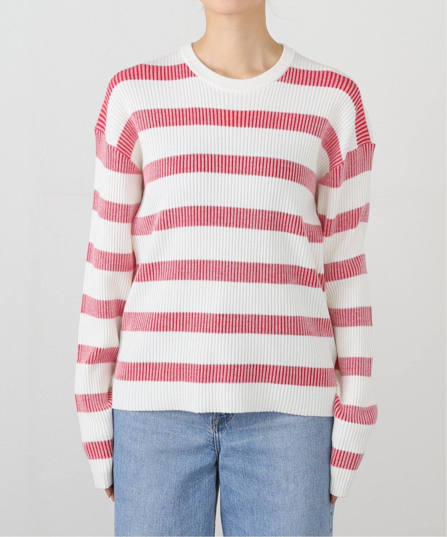 Border Knit（ニット／セーター）｜L 