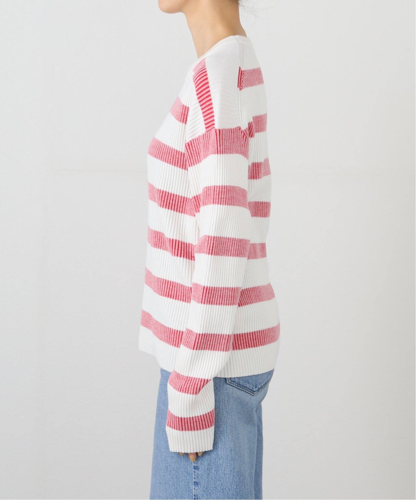 Border Knit（ニット／セーター）｜L