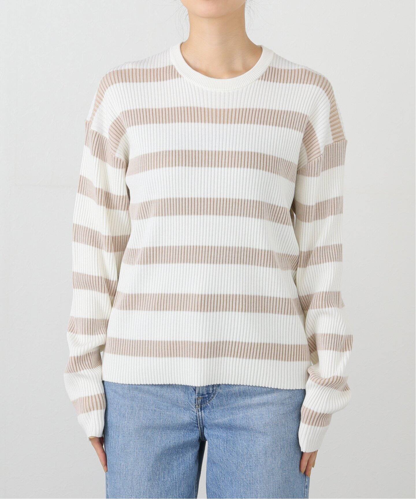 Border Knit（ニット／セーター）｜L 