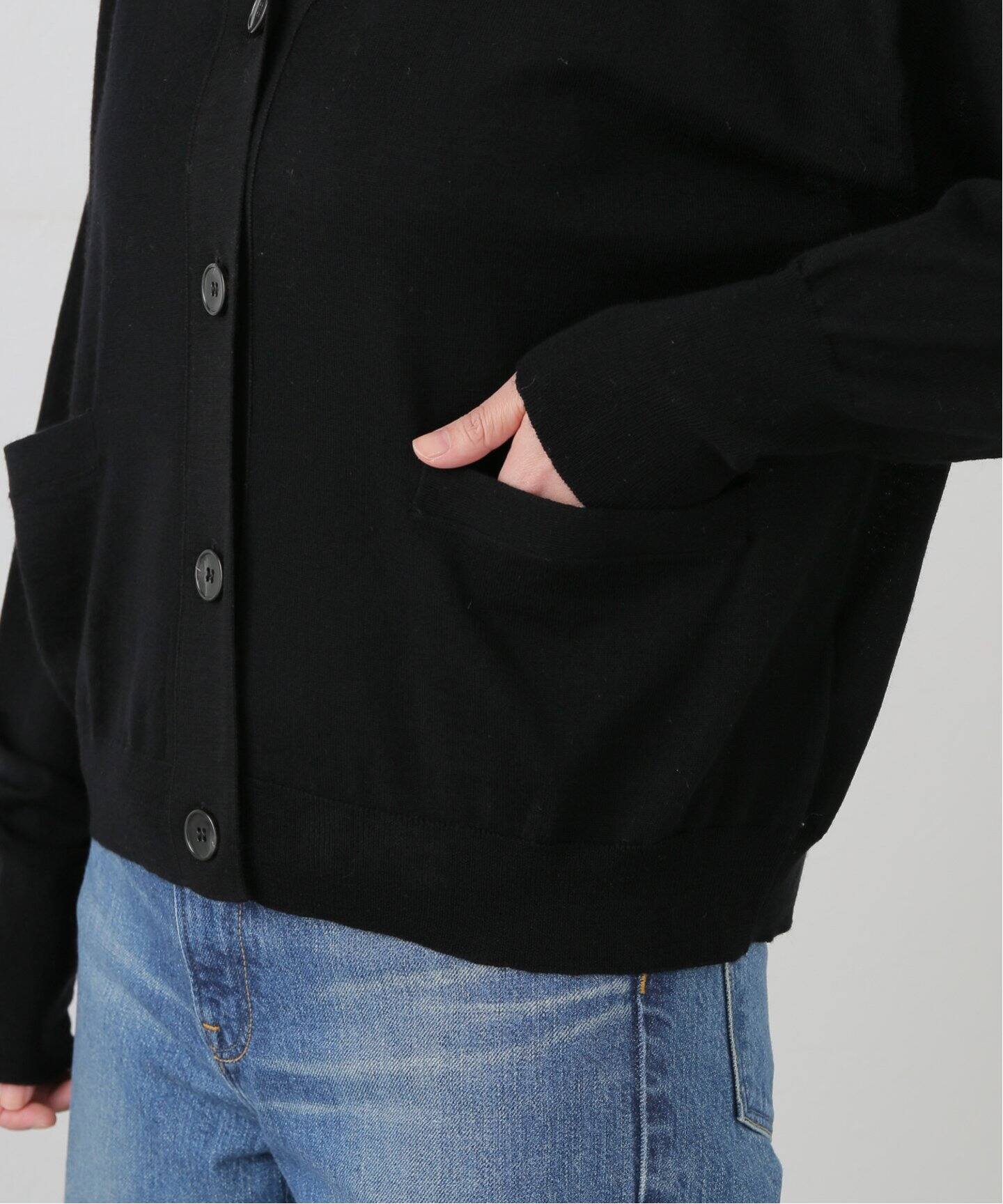 BASIC KNIT CARDIGAN（カーディガン）｜L