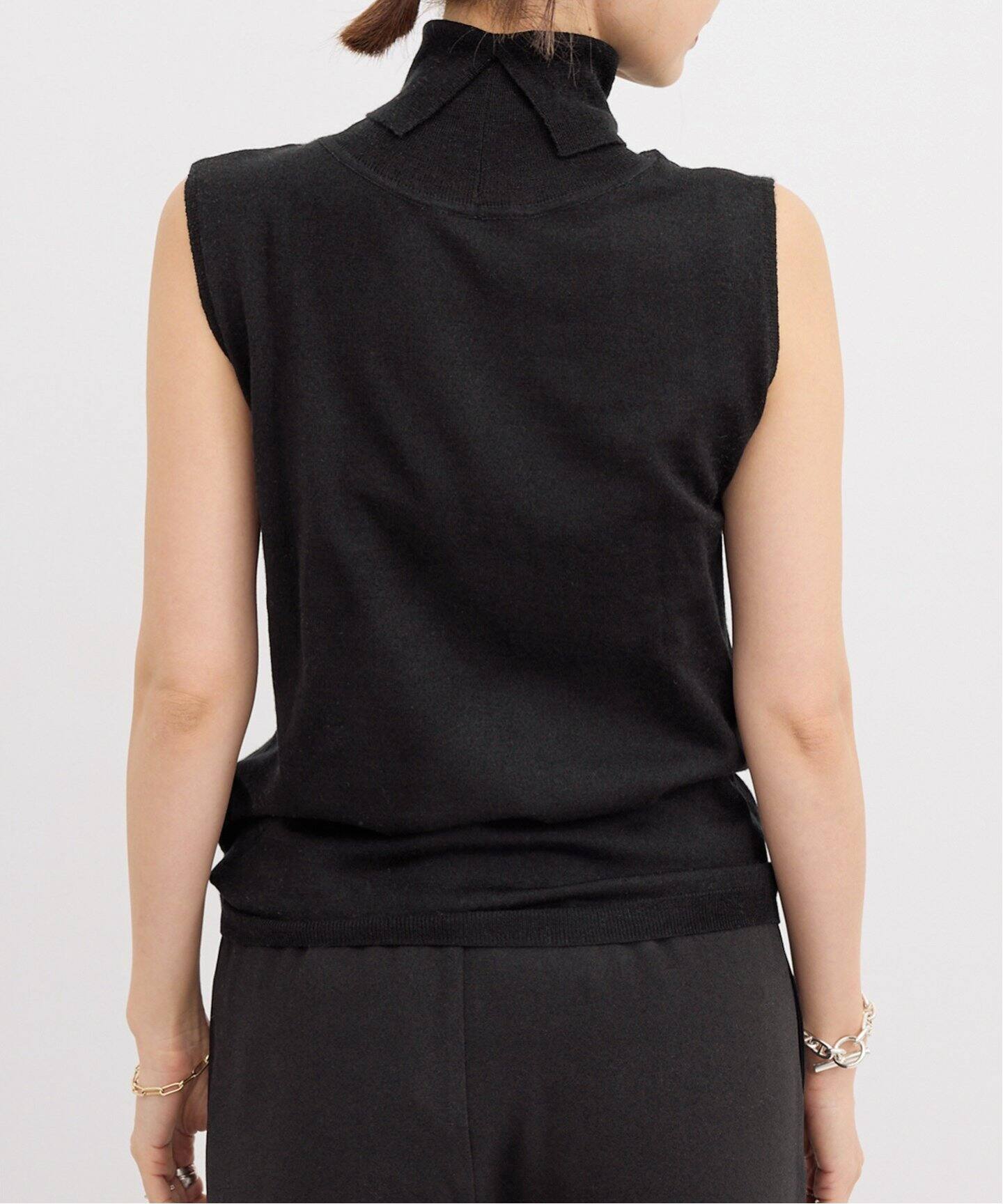 2WAY NO SLEEVE KNIT（ニット／セーター）｜L 