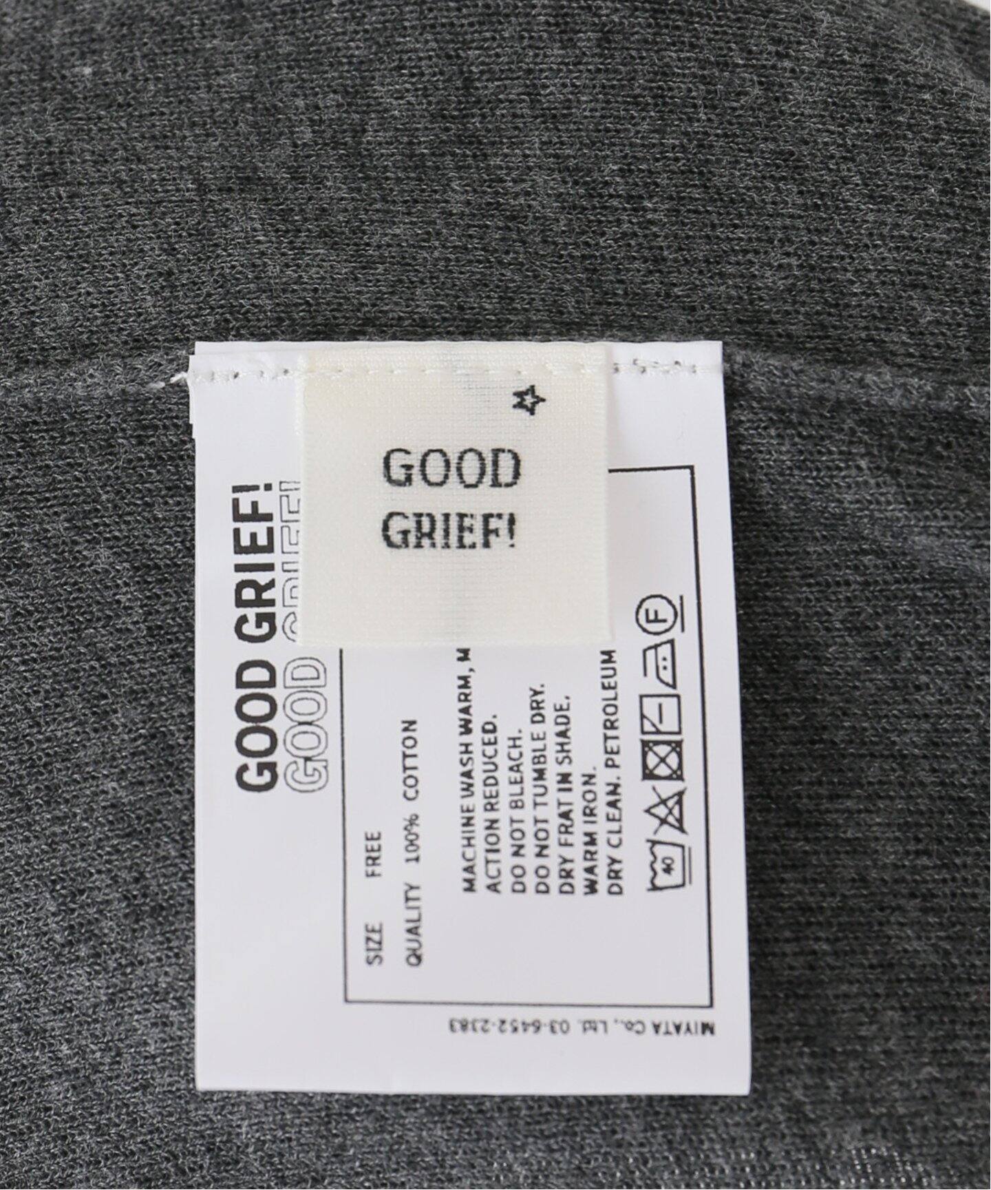 GOOD GRIEF!/グッド グリーフ】 HENRY RIB KNIT TOP（ニット