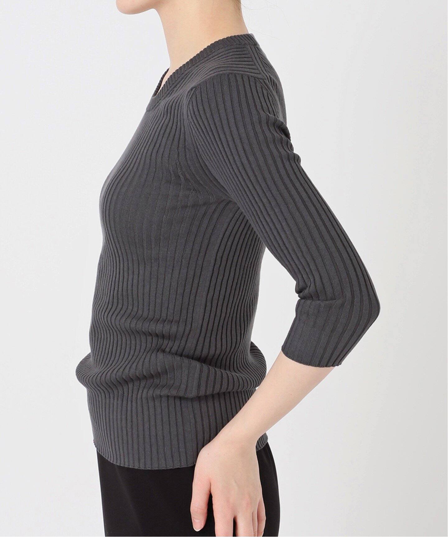 COTTON RIB KNIT（ニット／セーター）｜L
