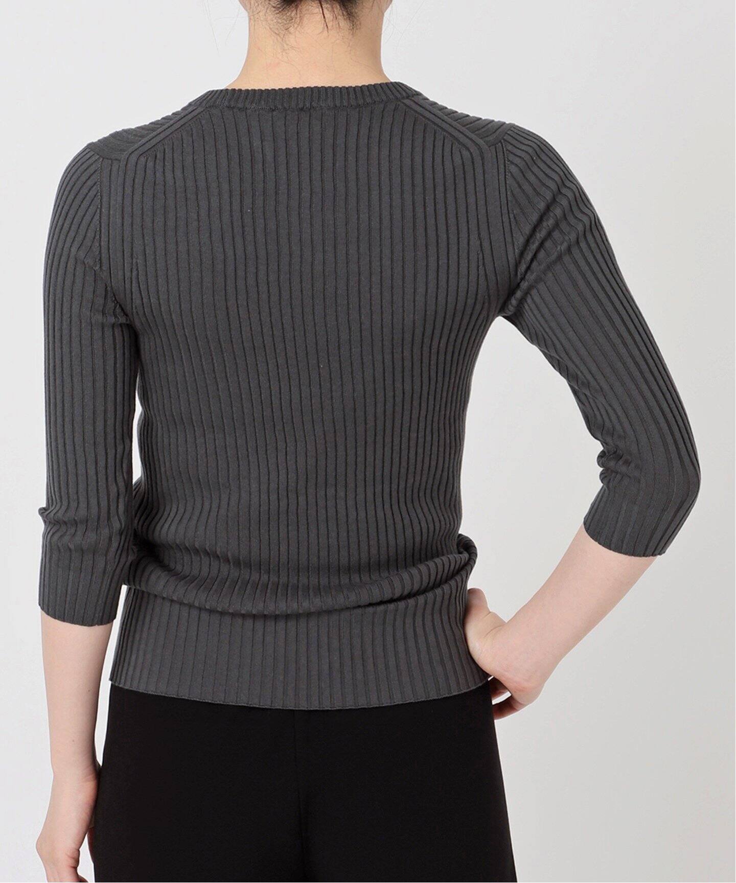 COTTON RIB KNIT（ニット／セーター）｜L