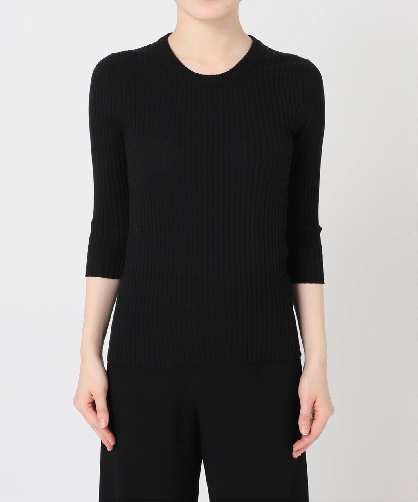 COTTON RIB KNIT（ニット／セーター）｜L