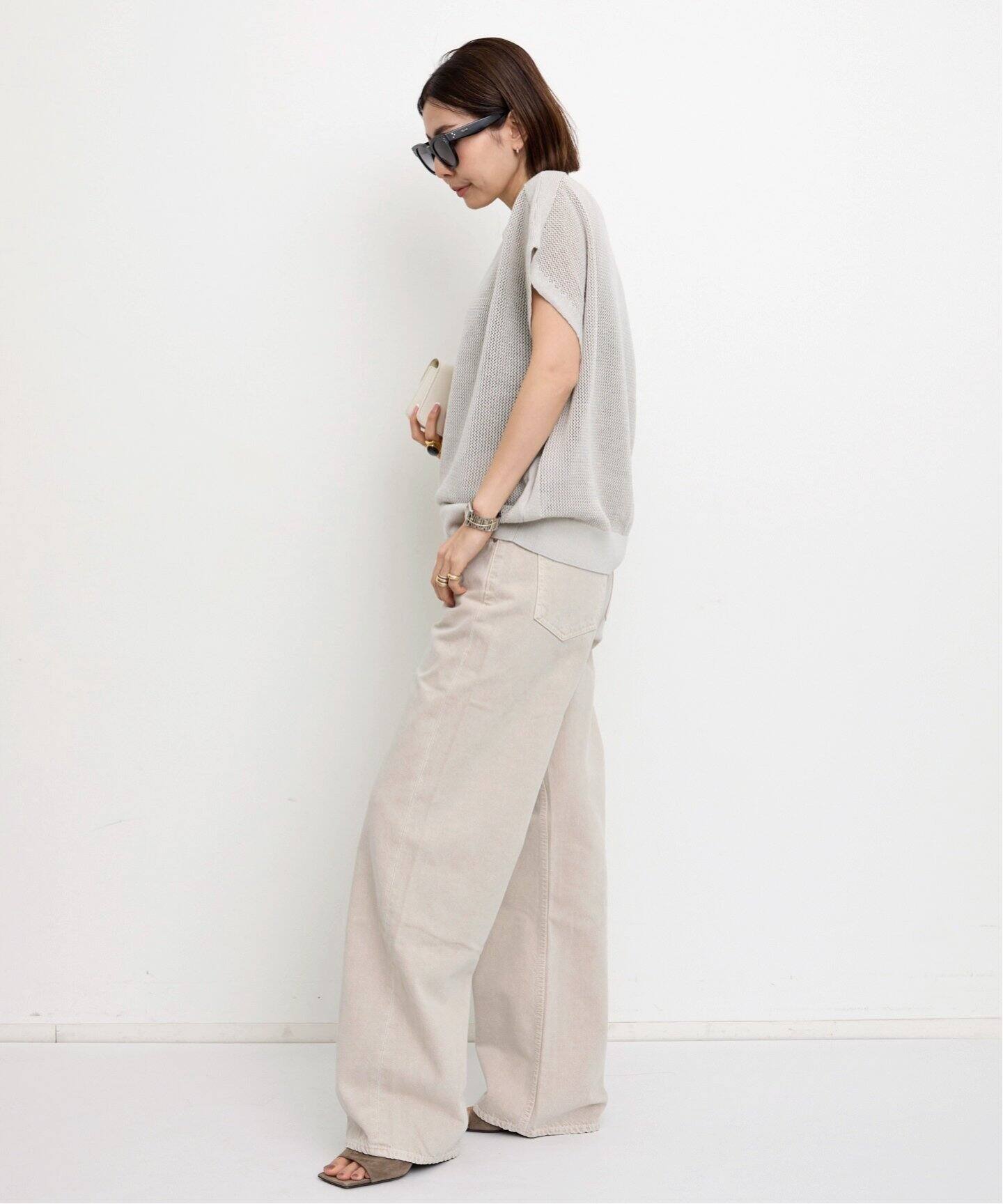 Mesh Knit（ニット／セーター）｜L