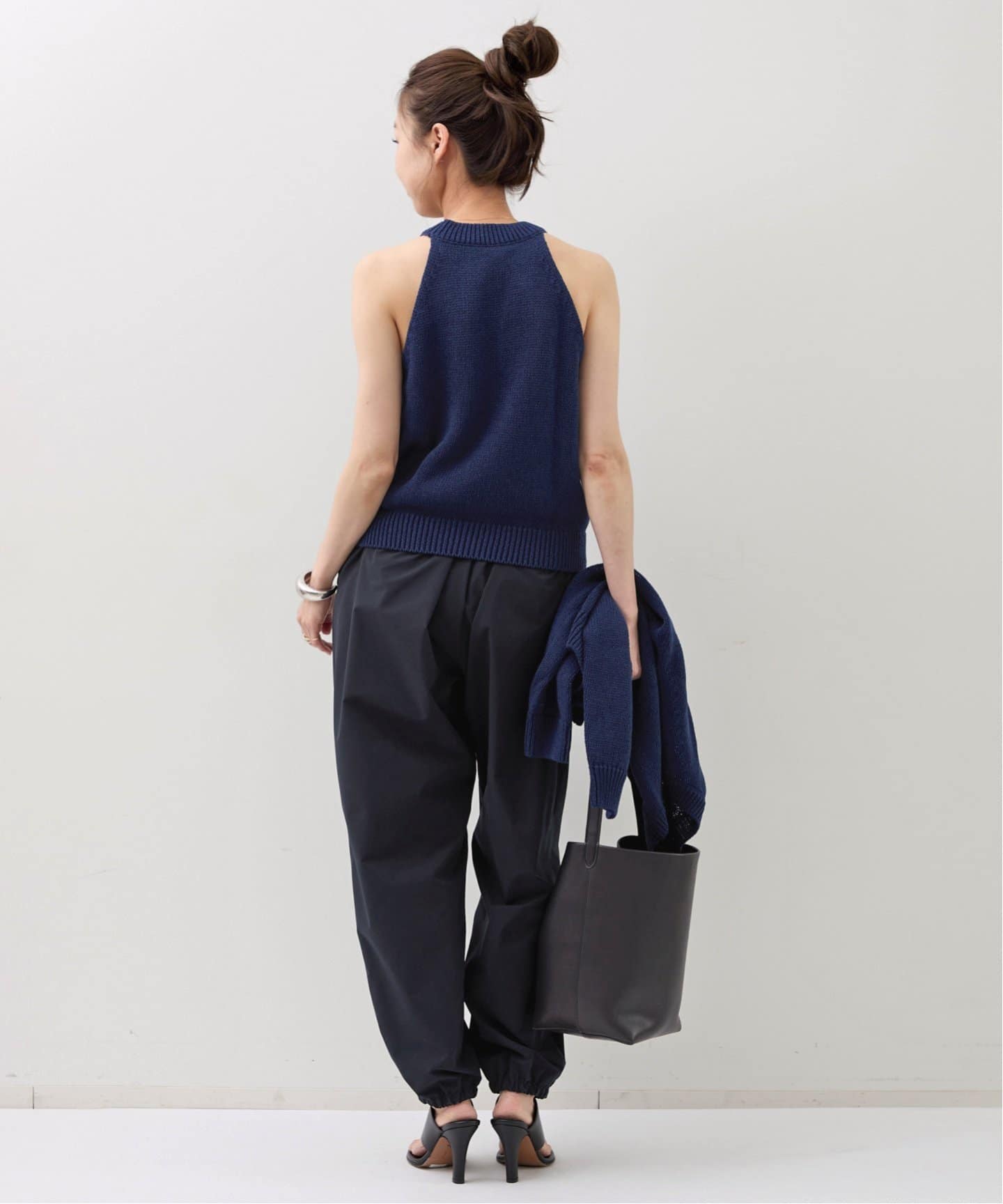 【L'Appartement】アパルトモン N/S KNIT ノースリーブニット SLEEVELESS KNIT TOP（ニット／セーター）｜L'Appartement