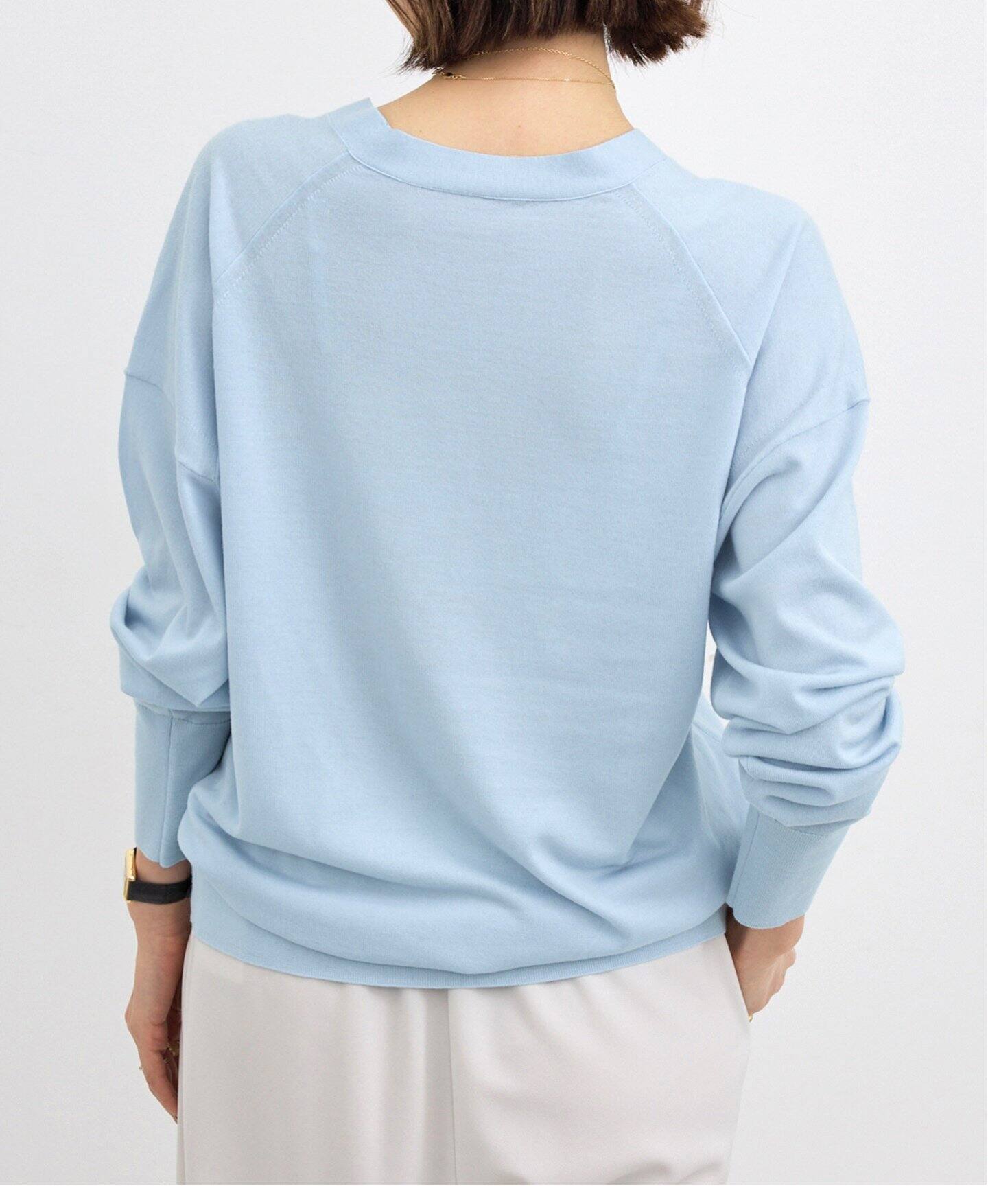 WISH High Gauge V Neck Pullover（ニット／セーター）｜L