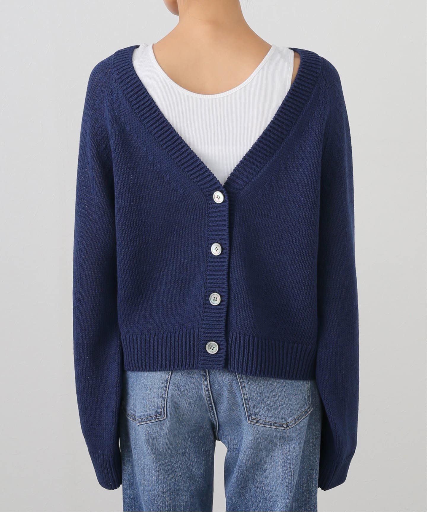 2WAY KNIT CARDIGAN（カーディガン）｜L'Appartement