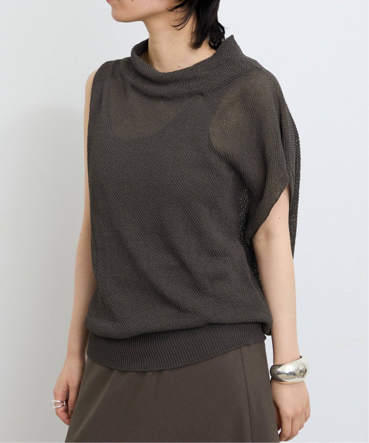 新品タグ付★タートルネック Asymmetry Knit◆アパルトモン ASYMMETRY KNIT（ニット／セーター）｜L'Appartement（アパルトモン