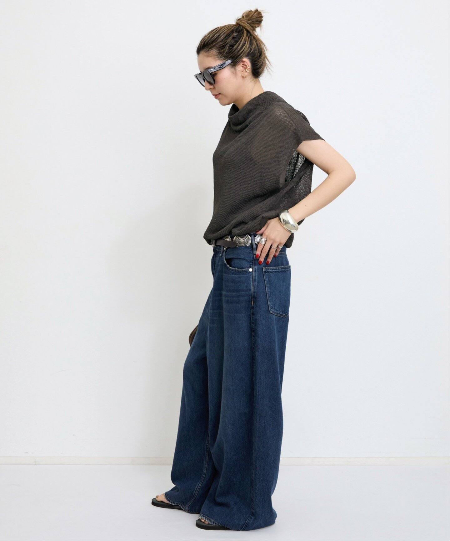 新品タグ付★タートルネック Asymmetry Knit◆アパルトモン ASYMMETRY KNIT（ニット／セーター）｜L'Appartement（アパルトモン