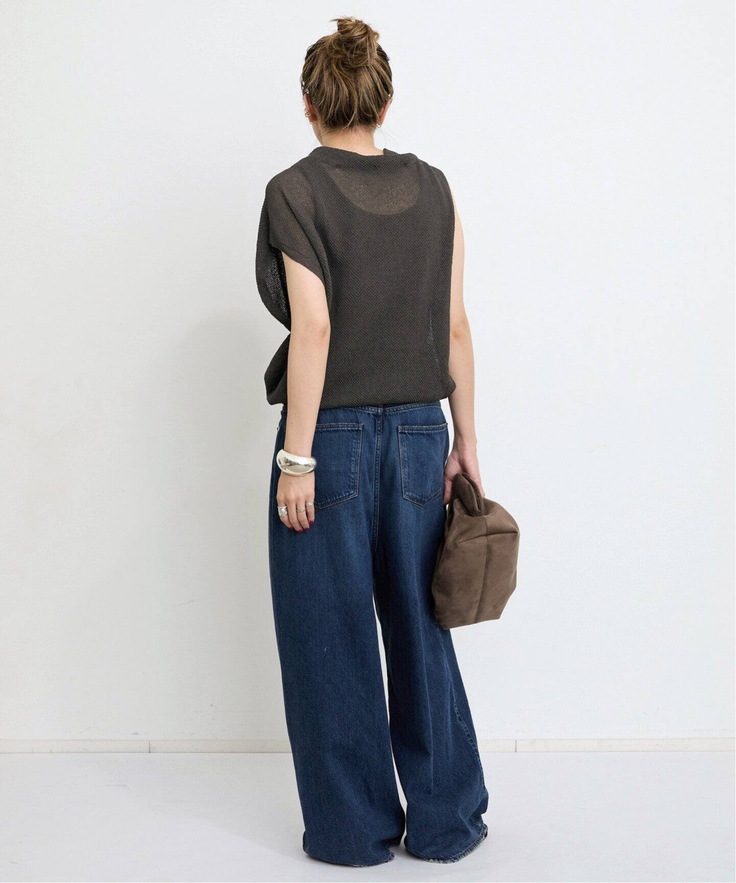 L&#39;Appartement DEUXIEME CLASSE - 18AW L&#39;Appartement Asymmetry ニット ASYMMETRY KNIT（ニット／セーター）｜L'Appartement