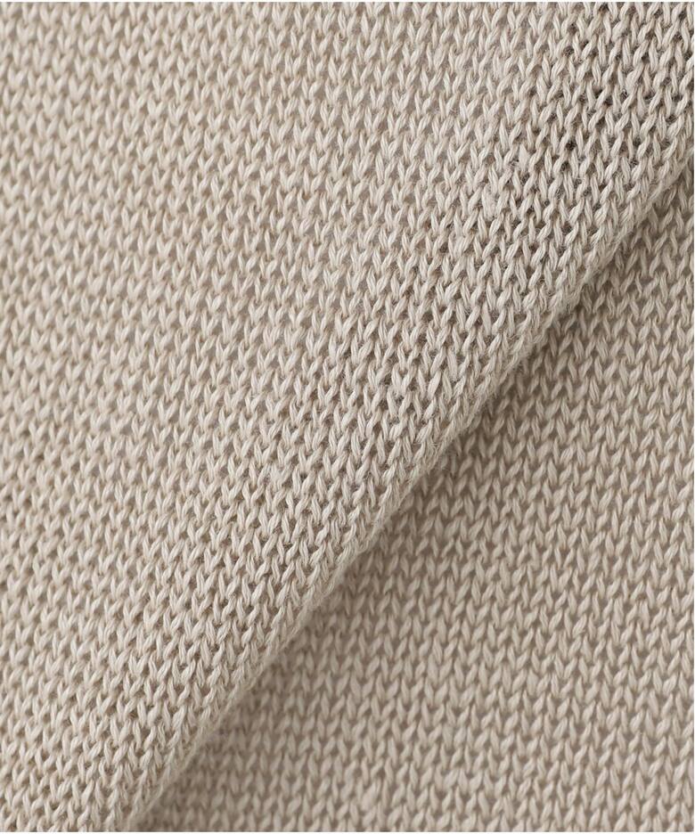 LINEN BF KNIT PULLOVER（ニット／セーター）｜L