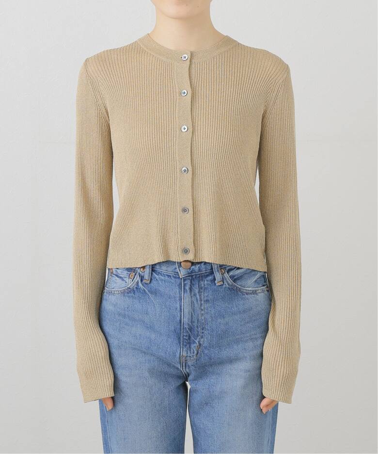 Rib Knit Cardigan（カーディガン）｜L 